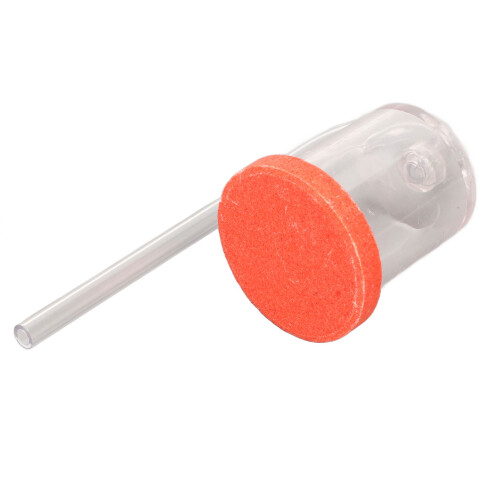 CO2-Diffusor aus Acryl, klar, 5x4x3,5 cm, 4 mm Schlauch 2