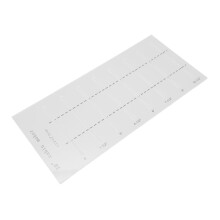 10 Zoll Log Cabin Quilting Lineal Transparent 1 Stück 34,5 16 cm