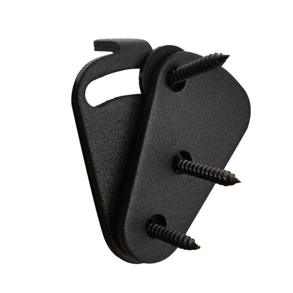 Barn Door Latch Black Frosted Carbon Steel Glossy Decorative Practical Sliding Barn Door Latch For Indoor Black 9351319399837
