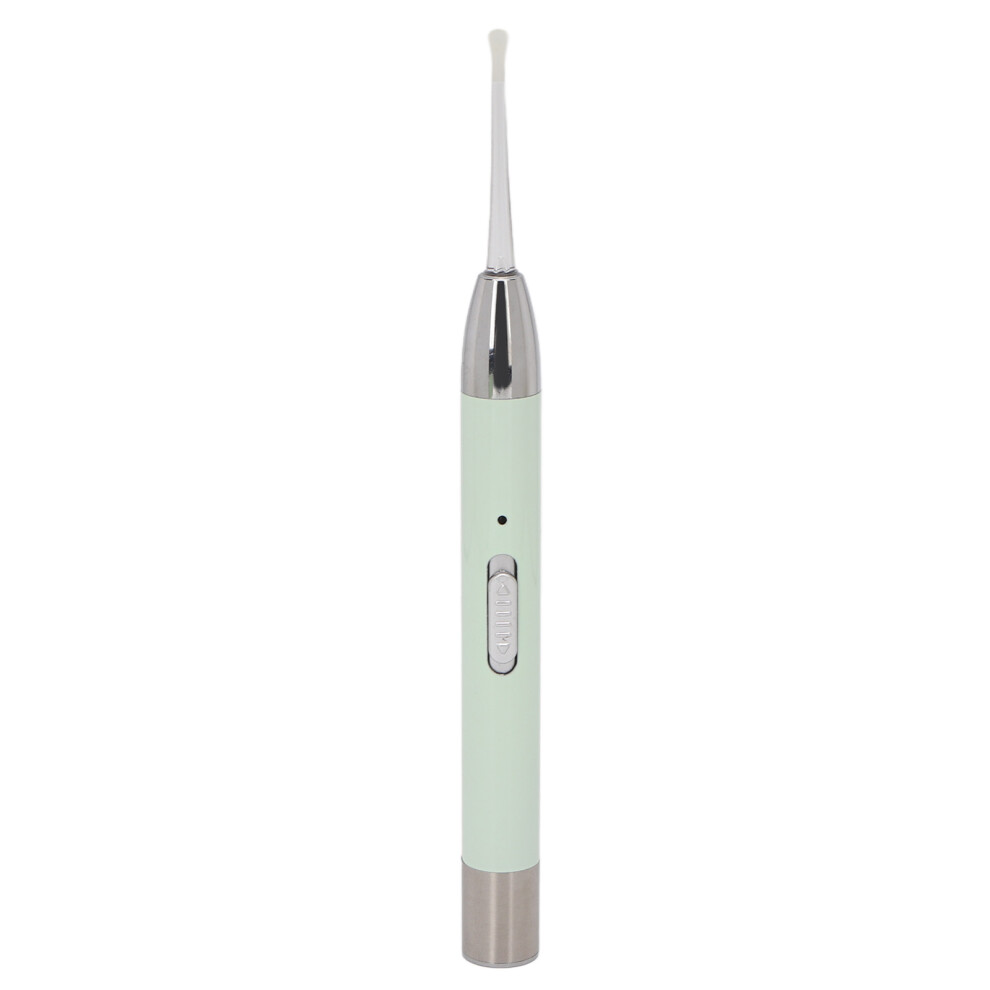 Light/Green Led Ear Checking Pen Dual Sources Ear Wax Removal Ear Spoon With 4 Tips Magnifying Lens