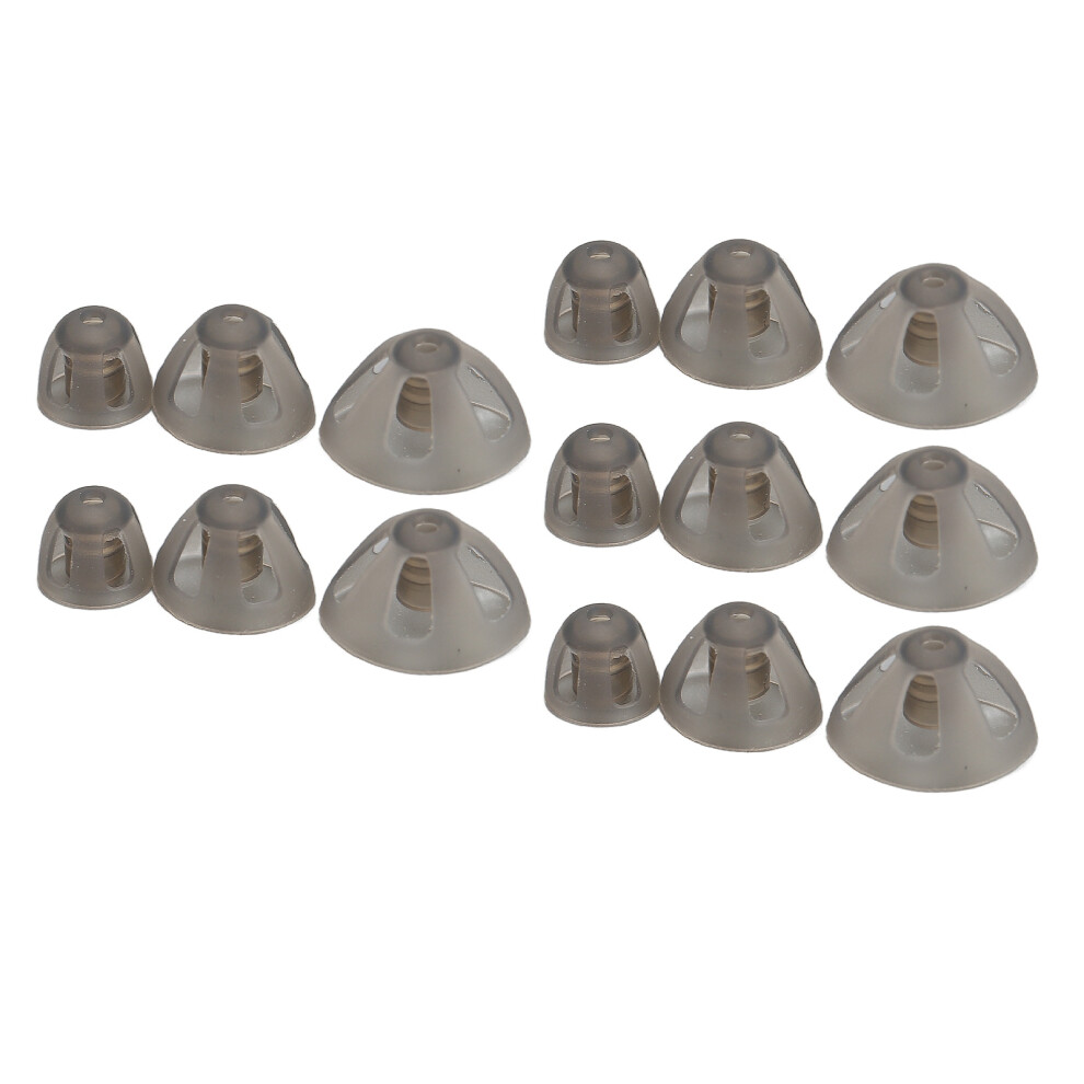 Hearing Aid Open Domes Professional Silicone Single Layer Replacement Hearing Aid Earplugs for Hearing Aid Accessory