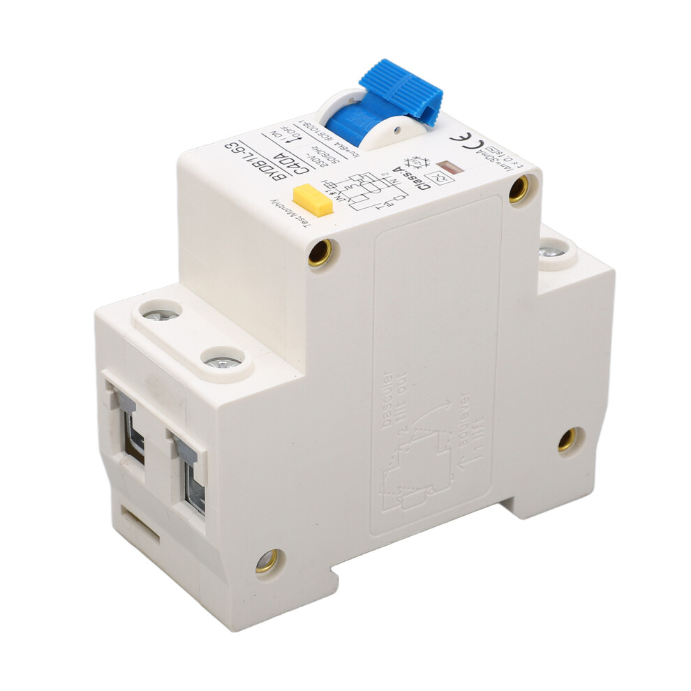 A Type Leakage Protection Switch 40A 30Ma Single Pole N Household Miniature Circuit Breaker 230V 8741319407754