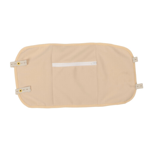Rizinusöl-Packung Khaki-Stoff, Größe M wiederverwendbar 1