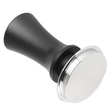 Coffee Tamper Coffee Powder Press Hammer Stainless Steel Constant Pressure for Coffee Accessories Black 58mm
