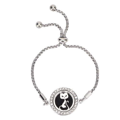Edelstahl-Diffuser-Armband - Verstellbar