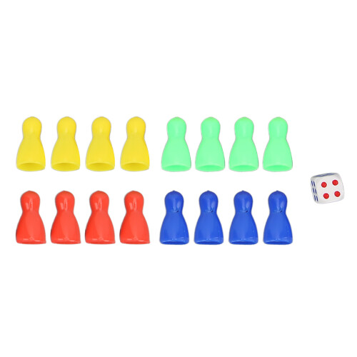 Type1 Tragbares Kunststoff-Schachset 37 g Kinderparty 2