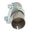 45mm Edelstahl-Auspuff-Stumpfnaht - Universal 12
