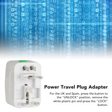Universeller Netzadapter 1000 W 100 g weltweit QC3.0