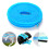 8 m winddichte Nylon-Wäscheleine, belastbar, blau 8