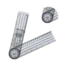 Winkellineal 360, halbtransparent, 17,54,5 cm