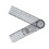 Winkellineal 360, halbtransparent, 17,54,5 cm 9