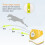Dog Automatic Ball Launcher Interactive Pet Ball Thrower Throwing Game for Outdoor Indoor 7