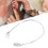2er-Sets Silikon-Hörgeräteclips für BTE-Lanyard 15