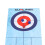 Tabletop Curling Game Roll Up Interactive Educational Competitive Portable Curling Board Family Game 8