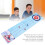 Tabletop Curling Game Roll Up Interactive Educational Competitive Portable Curling Board Family Game 7