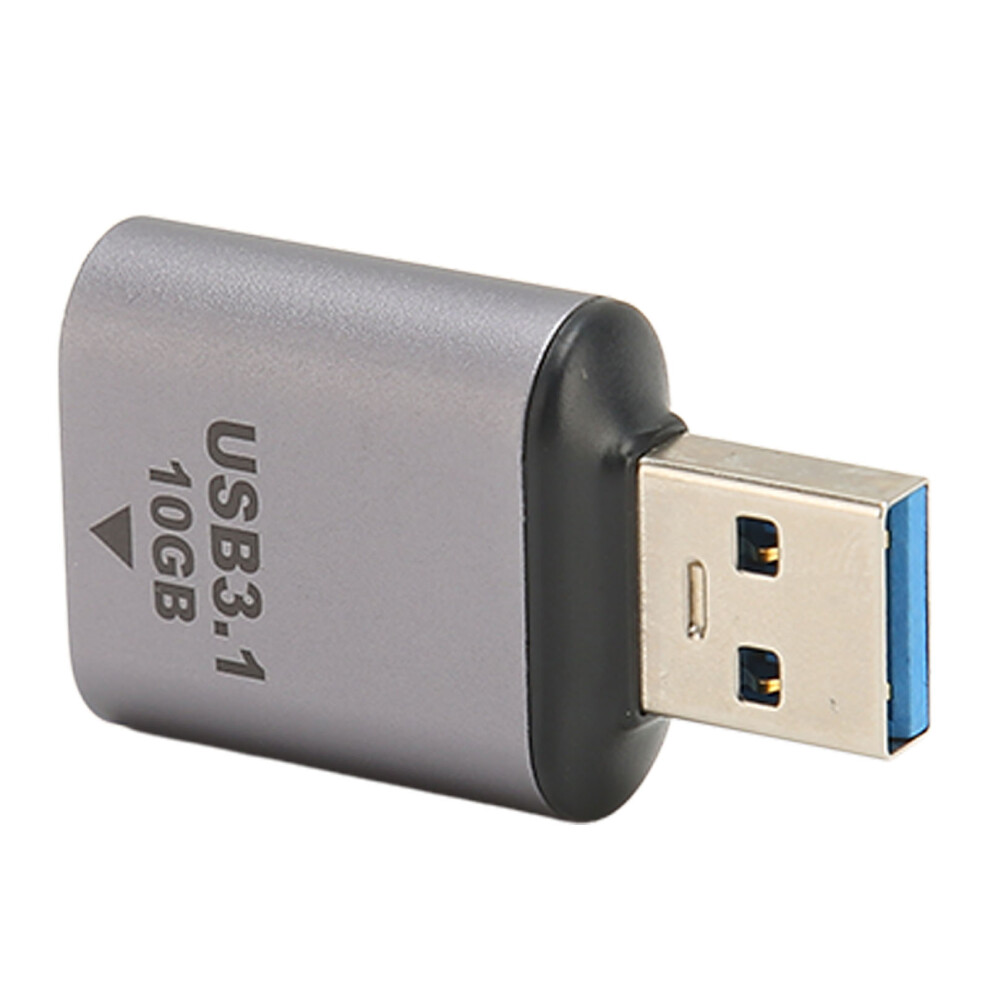 Usb3.1 To Usb3.1 Adapter 10Gbps Transmission Aluminium Alloy Usb3.1 Male To Female Adapter For Phone Printer Peripherals 4641319413523