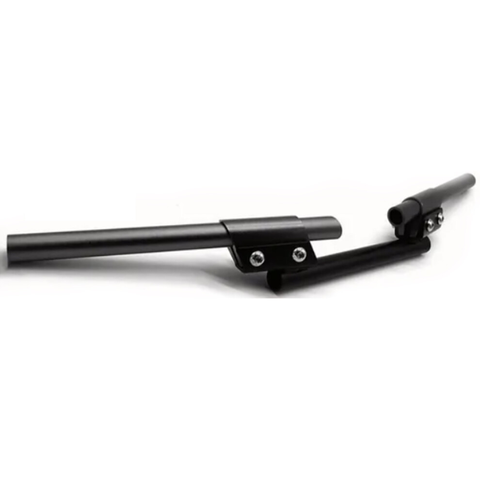 Motorcycle Handlebar Aluminium Alloy Easy Installation Handlebar Replacement Motorcycle Modification Parts Black 8721319413924