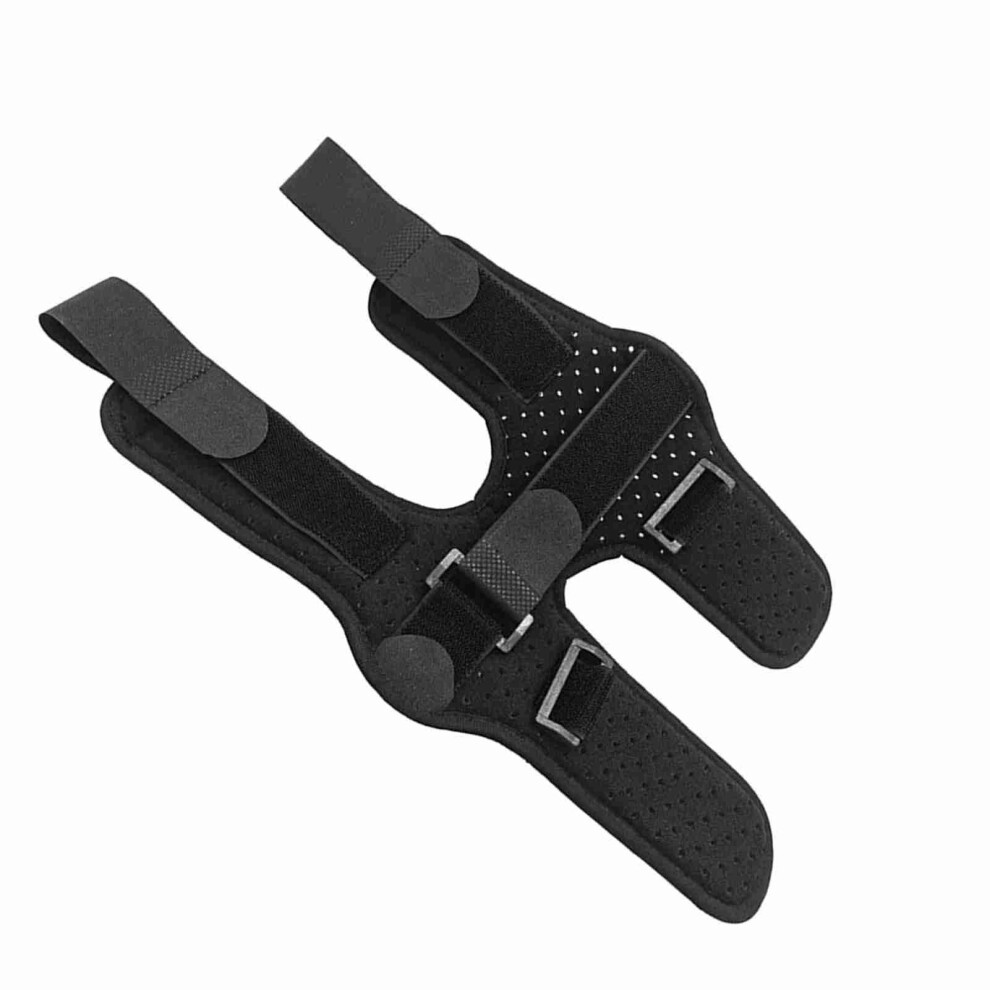 Black Foot Drop Brace Adjust Tightness Valgus Orthosis Corrective Foot Support Brace For Plantar Fasciitis