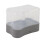 Graue ABS-Waschmittelspender-Box 14  10,5  10 cm 4