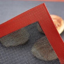 Gitter-Backmatte 40 x 30 cm Silikon-Glasfaser 0,7 mm
