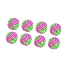 8 Stück Nylon-Tierhaarentferner-Kugeln Ø 3,5 cm, 100 g