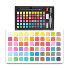 Watercolor Paint Set 60 Colors Watercolor Pen Pencil Sponge Set for Artists Students Amateur Hobbyists