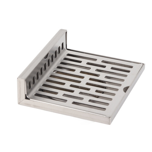 Seitlicher Abfluss 304 Silber L-Form 5,0 Zoll 110 mm 2