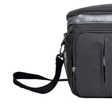 Wickeltasche für Kinderwagen Schwarz, große Kapazität