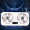 ABS Auto-Ventilator USB-Lüfter 3-Stufen leise 8