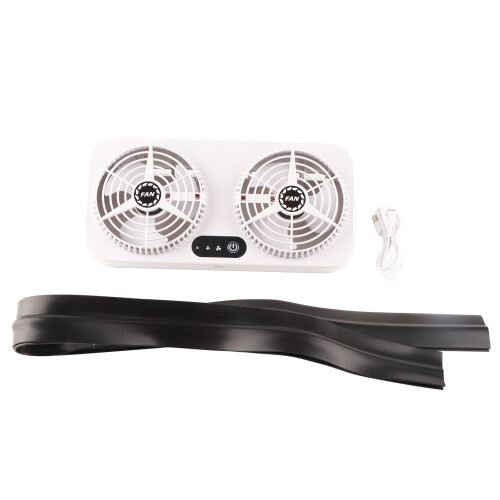 ABS Auto-Ventilator USB-Lüfter 3-Stufen leise 1