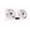 ABS Auto-Ventilator USB-Lüfter 3-Stufen leise 14