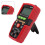 Digital-Multimeter 4000-stellig portabel rot 16