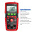 Digital-Multimeter 4000-stellig portabel rot 13