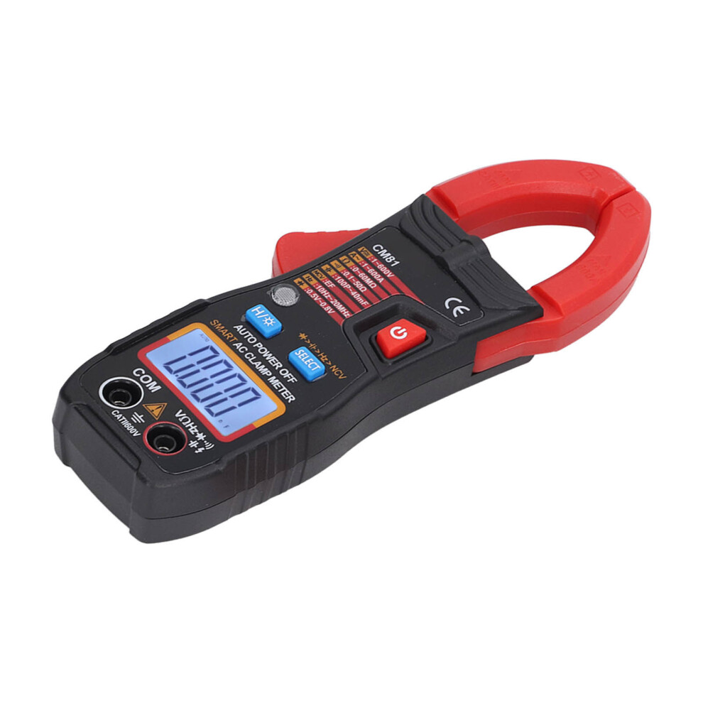 Digital Clamp Meter Multifunctional Ac Dc Ammeter Smart Auto Ranging Multimeter 1Vâ600V 9331319417717