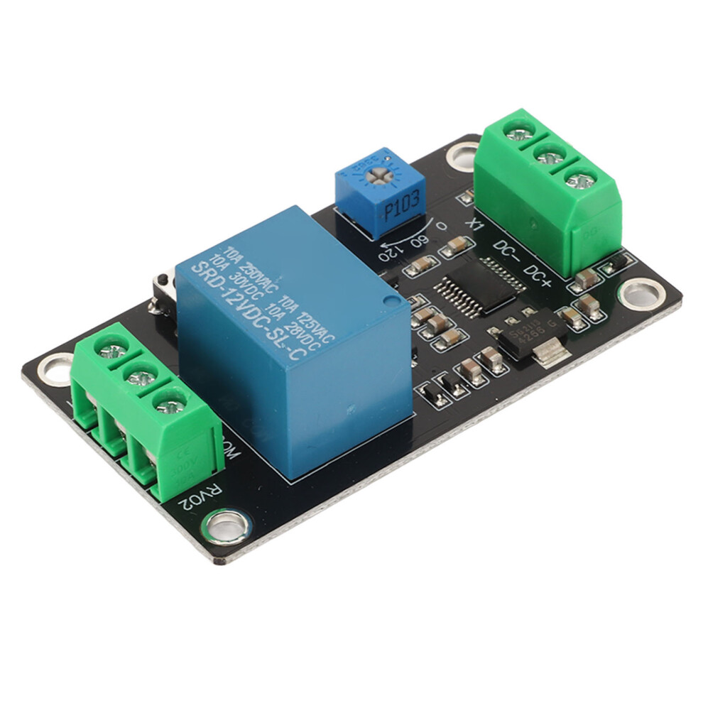 Time Delay Relay Module Delayed Disconnection Delayed Closing Self Locking Delay Switch For Industrial Control Dc12v 8301319418084