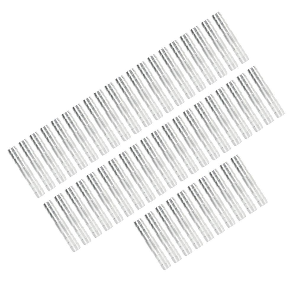 50Pcs Air Conditioning Hose Barb Fitting Aluminum Universal High Strength Refrigerant Hose Barb Connector 5/8In 7901319419411