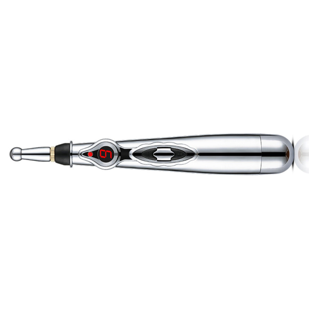 Electric Acupuncture Massage Pen Reduce Discomfort Acupoint Meridians Massager with Essential Oil