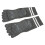 Split-Toe Yoga-Socken mittellang dunkelgrau 4