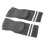 Split-Toe Yoga-Socken mittellang dunkelgrau 7