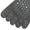 Split-Toe Yoga-Socken mittellang dunkelgrau 5
