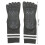 Split-Toe Yoga-Socken mittellang dunkelgrau 10