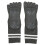 Split-Toe Yoga-Socken mittellang dunkelgrau 2