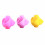 3er Pack Silikon-Schreibgriffe, 3.5x4.5x4cm 7g 8