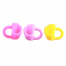 3er Pack Silikon-Schreibgriffe, 3.5x4.5x4cm 7g