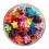 50 Stück 7# Blumenclips - BrightColor Haarclips 10
