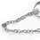 Mond-Taillekette Gürtel Metall Silber 104 cm 50-100 cm 12