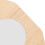 Rechtwinklige Hamster-Sandbad-Box 15x15x9.3cm Eiche 4