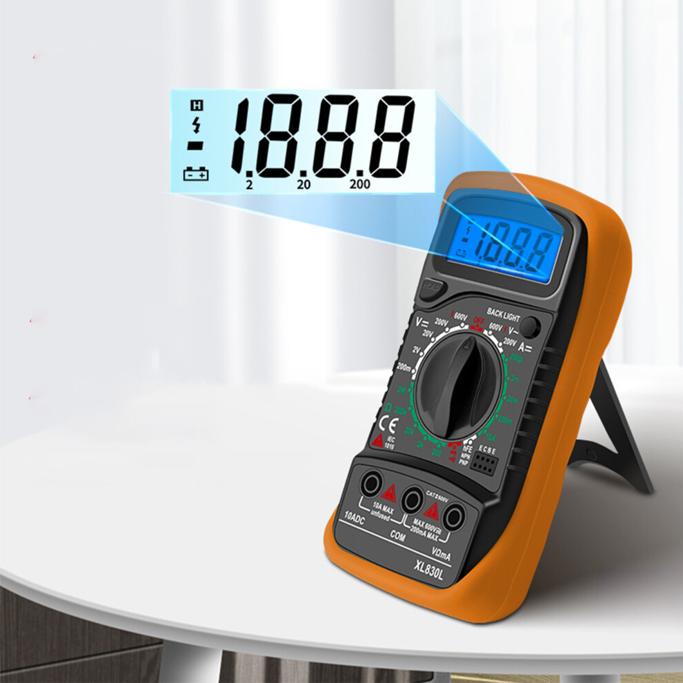 Digital Display Multimeter High Accuracy Voltage Current Resistance Meter Voltmeter Ammeter 6911319421490