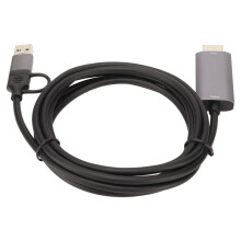 4K HD Video Capture Card Z36B Aluminiumlegierung USB-C für PS5 Switch Grau