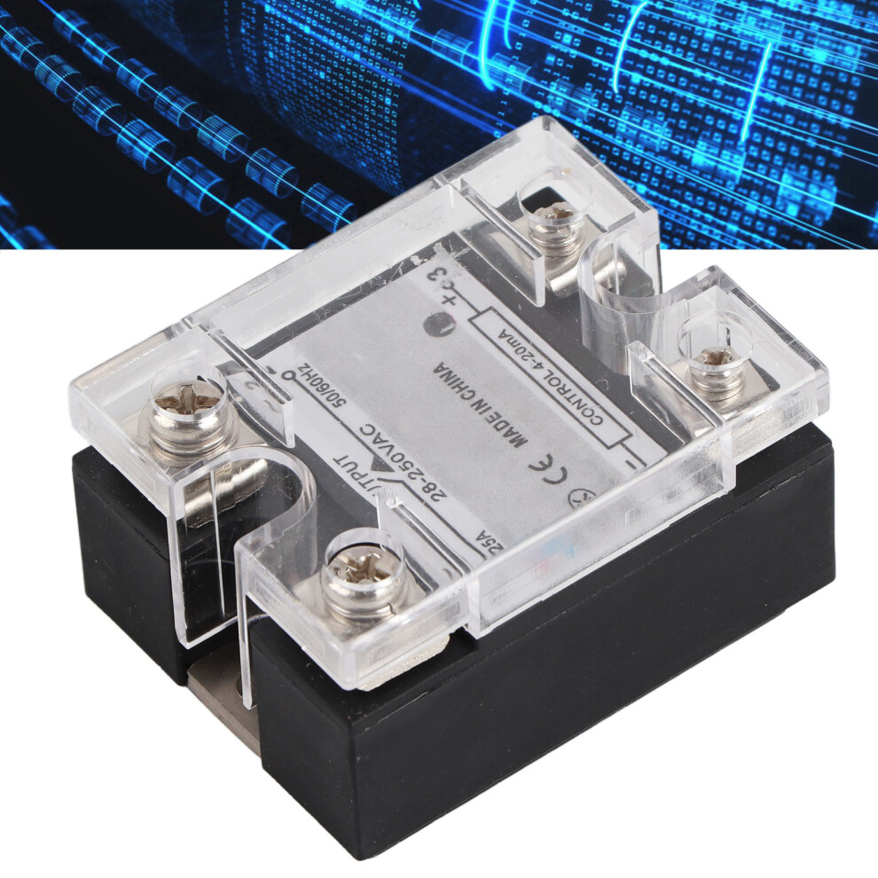 Solid State Relay Ssr 4Â20Ma Input To 28Â250V Ac Output Stepless Control Voltage Regulator 4011319423981